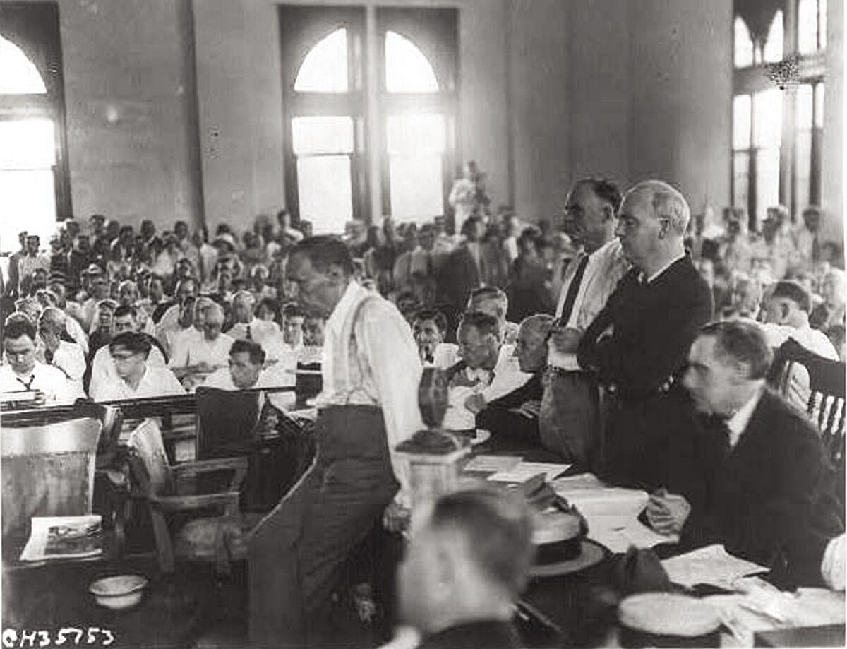History Field Trips The Scopes Monkey Trial in Dayton, TN